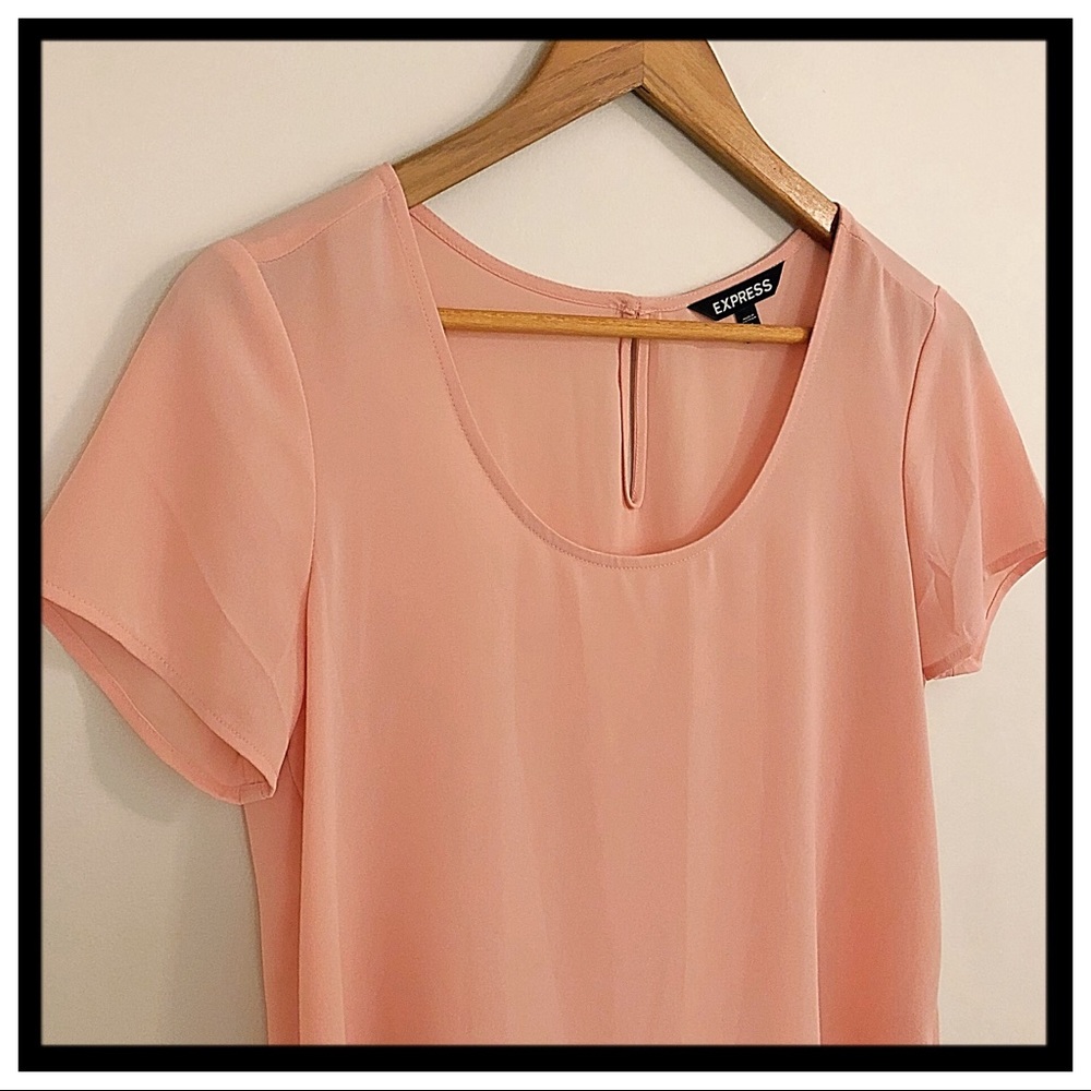 [express] Pink Blouse